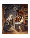 The Preparation of Wedding Contracts by Jan Josef Horemans the Younger