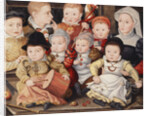 Group Portrait of Children by Ludger Tom Ring the Younger