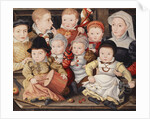 Group Portrait of Children by Ludger Tom Ring the Younger