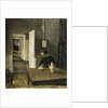 An Interior, Strandgade 25 by Vilhelm Hammershoi