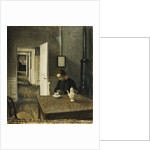 An Interior, Strandgade 25 by Vilhelm Hammershoi