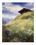 An Alpine Meadow, Switzerland by John MacWhirter