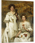 Hilda and Margaret, Daughters of Professor Sir Edward Poulton, F.R.S by Thomas Cooper Gotch