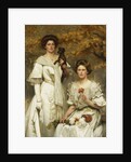 Hilda and Margaret, Daughters of Professor Sir Edward Poulton, F.R.S by Thomas Cooper Gotch
