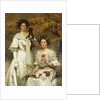 Hilda and Margaret, Daughters of Professor Sir Edward Poulton, F.R.S by Thomas Cooper Gotch