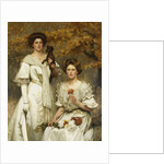 Hilda and Margaret, Daughters of Professor Sir Edward Poulton, F.R.S by Thomas Cooper Gotch