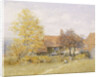 Old Wyldes Farm, Hampstead by Helen Allingham (1848-1926) by Anonymous