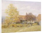 Old Wyldes Farm, Hampstead by Helen Allingham (1848-1926) by Anonymous