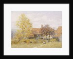 Old Wyldes Farm, Hampstead by Helen Allingham (1848-1926) by Anonymous