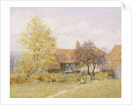 Old Wyldes Farm, Hampstead by Helen Allingham (1848-1926) by Anonymous