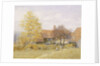 Old Wyldes Farm, Hampstead by Helen Allingham (1848-1926) by Anonymous