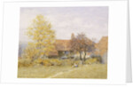 Old Wyldes Farm, Hampstead by Helen Allingham (1848-1926) by Anonymous