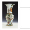 A very fine famille verte Yanyan vase, Kangxi by Anonymous