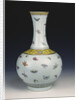 A famille rose 'Butterfly' vase by Anonymous