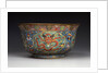 A large Ming cloisonne basin by Anonymous