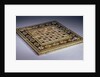 A mosaic work (khatamkar) backgammon and draughts set by Anonymous