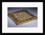 A mosaic work (khatamkar) backgammon and draughts set by Anonymous