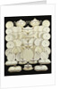 A Wedgwood composite creamware crested part dinner-dervice by Anonymous