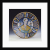 A Deruta large portrait dish, circa 1530 by Anonymous