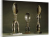 Three Dan spoons with elogated legs by Anonymous