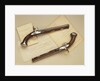 The Lafayette-Washington pair of steel-mounted 'saddle' pistols by Anonymous