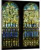 Tiffany Studios leaded and plated glass windows by Anonymous