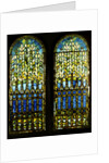 Tiffany Studios leaded and plated glass windows by Anonymous