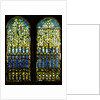 Tiffany Studios leaded and plated glass windows by Anonymous