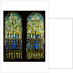 Tiffany Studios leaded and plated glass windows by Anonymous