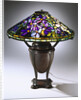 Tiffany Studios 'Wistaria' leaded Glass and bronze table lamp by Anonymous