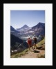 1970s 1980s Female Hikers On Granite Park Trail Glacier National Park Montana by Anonymous