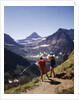 1970s 1980s Female Hikers On Granite Park Trail Glacier National Park Montana by Anonymous