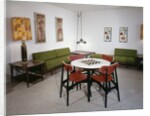 1970s Interior Design Rumpus Recreation Game Rec Room by Anonymous