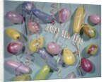 1970 1970s Retro Part Decorations Balloons Streamers New Year by Anonymous