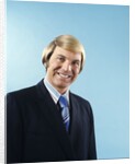 1960s 1970s Portrait Smiling Businessman In Suit And Tie With Bond Hair In Comb Over Style by Anonymous