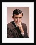 1960s Portrait Serious Thoughtful Concerned Man Businessman Looking At Camera by Anonymous