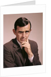 1960s Portrait Serious Thoughtful Concerned Man Businessman Looking At Camera by Anonymous