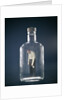 1960s Slumped Over Alcoholic Man Holding Whiskey Bottle Trapped Inside Glass Alcohol Decanter Bottle by Anonymous