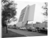 1950s Cars In Traffic Jam Leaving Entering Drive-in Theatre by Anonymous