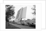 1950s Cars In Traffic Jam Leaving Entering Drive-in Theatre by Anonymous