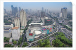 Jakarta cityscape in Indonesia by Anonymous