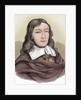 John Milton (1608-1674). British poet. Colored engraving by Anonymous