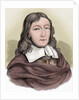 John Milton (1608-1674). British poet. Colored engraving by Anonymous