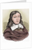 John Milton (1608-1674). British poet. Colored engraving by Anonymous