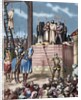 Spain. Aragon. Reign of Philip II. New tortures in Zaragoza during the occupation by Castilian troop by Anonymous