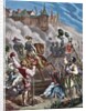 The Portuguese succession crisis of 1580. The fall of Lisbon leaded by the Duke of Alba. by Anonymous