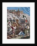 The Portuguese succession crisis of 1580. The fall of Lisbon leaded by the Duke of Alba. by Anonymous