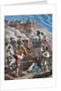 The Portuguese succession crisis of 1580. The fall of Lisbon leaded by the Duke of Alba. by Anonymous