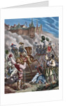 The Portuguese succession crisis of 1580. The fall of Lisbon leaded by the Duke of Alba. by Anonymous