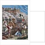 The Portuguese succession crisis of 1580. The fall of Lisbon leaded by the Duke of Alba. by Anonymous